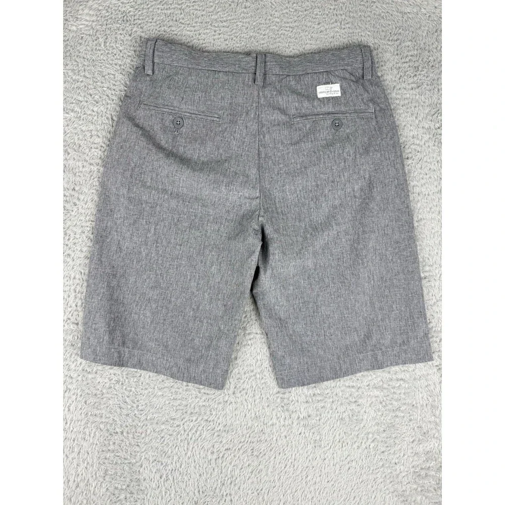 Lot 2 Vineyard Vines Performance Shorts Boys Size  18 Blue And Gray Adjustable